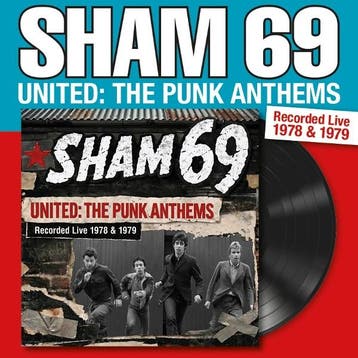 lp nieuw - sham 69 - UNITED: THE PUNK ANTHEMS RECORDED LI..., Verzenden, Zo goed als nieuw, Overige formaten