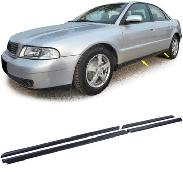 Audi A4 B5 Deurlijsten Zwart | Tweedekansje | OP=OP, Deur, Rechts, Nieuw, Audi