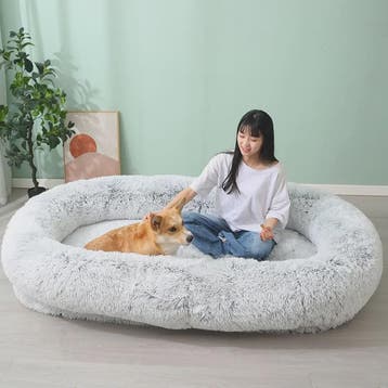 Extra Large Dubbel Gebruiks Bed voor Mensen & Honden - Warm,, Verzenden, Nieuw