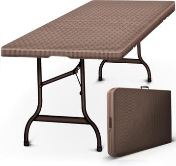 Tillvex® Inklapbare Tafel - Campingtafel - Klaptafel - 180x7, Verzenden, Zo goed als nieuw