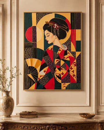Adri Q 120 x 90 cm - El Abanico de la Geisha