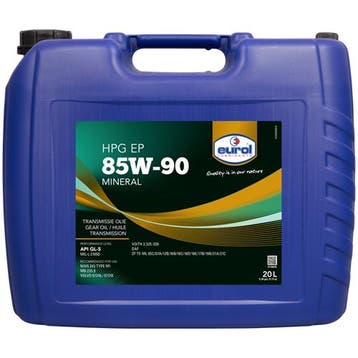 Eurol Hpg Ep Sae 85W90 Gl 5 20L, Verzenden