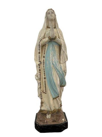 sculptuur, Madonna di Lourdes - 80 cm - Hout