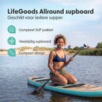 2dekans | LifeGoods PaddlePro SUP Board - Opblaasbaar Paddle, Watersport en Boten, Ophalen of Verzenden, Zo goed als nieuw