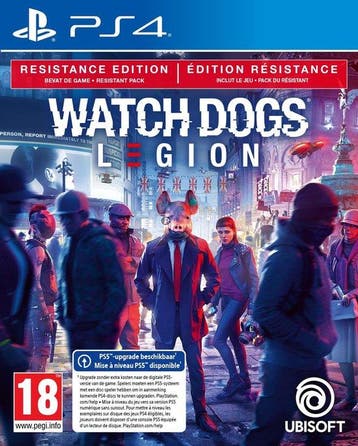 Playstation 4 Watch Dogs: Legion - Resistance Edition, Verzenden, Zo goed als nieuw