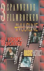 3 Spannende filmboeken; In de vuurlinie, De voortvluchtige,, Verzenden, Gelezen