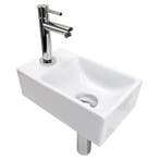 Fontein set wonder links compleet met kraan en afvoer chroom, Verzenden, Nieuw