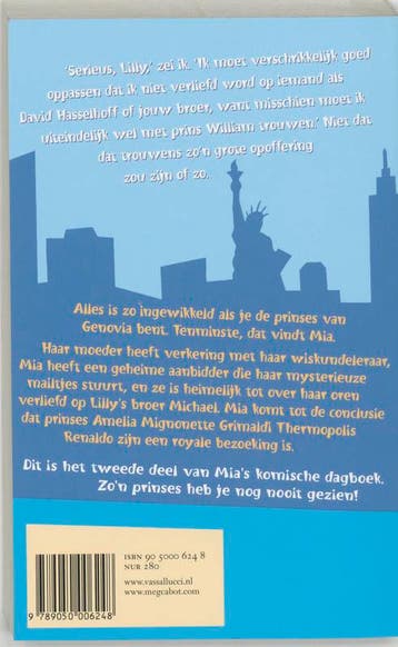 Prinses in de spotlights / Mias komische dagboek / 2, Boeken, Verzenden, Zo goed als nieuw, Meg Cabot