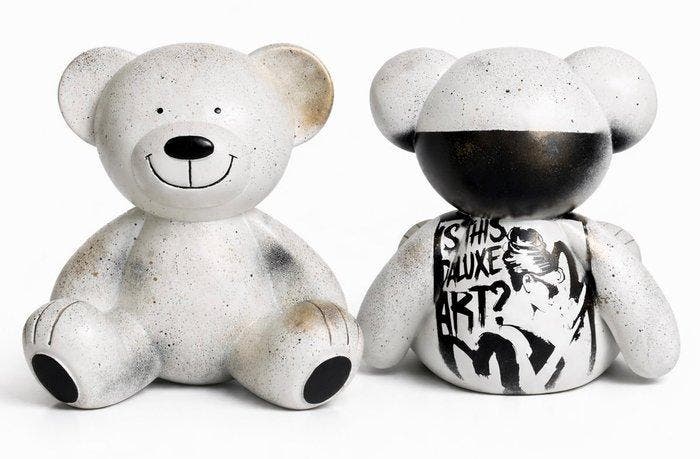 Daluxe Art - 1999 • Pop Art Teddybear, Antiek en Kunst, Kunst | Designobjecten