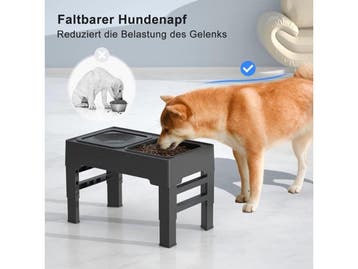 ELS PET 2-in-1 hondenbak - verhoogde lekvrije water- en, Verzenden, Nieuw