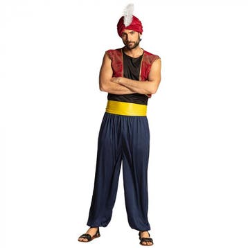 1001 nacht Sultan outfit Aziz, Ophalen of Verzenden, Nieuw