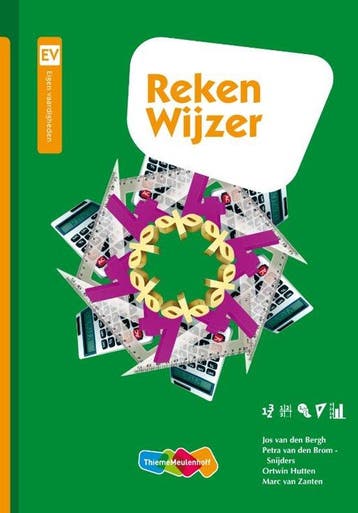 9789006955262 Rekenwijzer | Tweedehands, Verzenden, Zo goed als nieuw, Jos van den Bergh