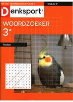 Denksport Woordzoeker Pocket - 324 2025, Boeken, Verzenden, Nieuw, Sport en Vrije tijd