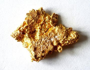 Goud Natief, nugget uit Suriname of Frans-Guyana 5,414 gram-