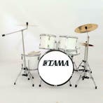 Miniatuur decoratief Tama wit drumstel, Ophalen of Verzenden, Nieuw, Overige typen