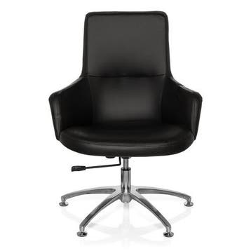 Bureaustoel | Kunstleder | Zwart | Shake 300, Verzenden, Nieuw