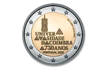 2 euro Universiteit van Coimbra 2020 - Portugal, Verzenden