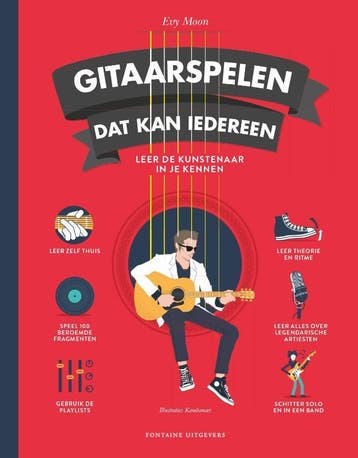 Gitaarspelen - Evy Moon 9789059566897, Verzenden, Zo goed als nieuw, Evy Moon