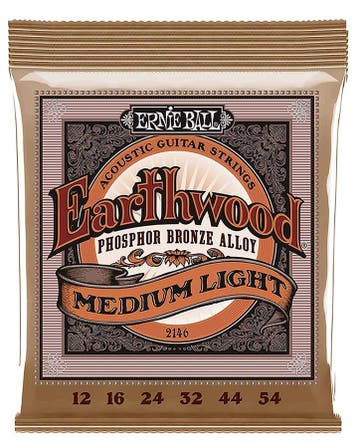 Ernie Ball 2146 Earthwood Western snaren .012, Verzenden, Nieuw
