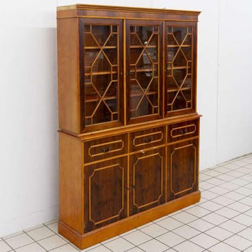 Mahoniehouten Boekenkast Engeland., Ophalen of Verzenden, Nieuw
