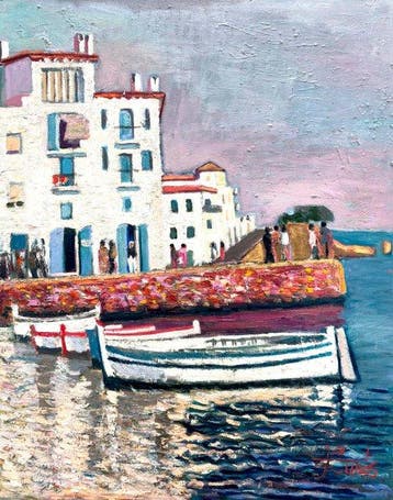 Jordi Curós Ventura (1930-2017) - Cadaqués (Costa Brava) -