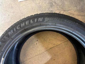 2x Michelin Pilot Sport 4 SUV 275/40 R21 - 6mm Zomerbanden, Ophalen, Gebruikt, 275 mm, 21 inch