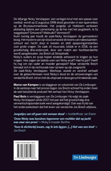 De zaak Nicky Verstappen - Paul Bots 9789085961086, Verzenden, Zo goed als nieuw, Paul Bots