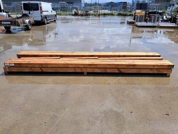 8x Douglas houten balk, fijn bezaagd, Douglas, Fijn bezaa, Nieuw