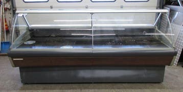 Anco Koeltoonbank – B258,5 x D108 x H129 cm – met ingebouwde, Gebruikt