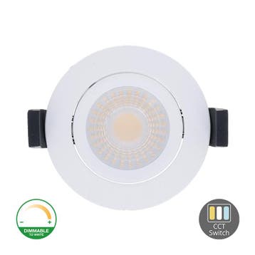 LED INBOUWSPOT | MIRAN | SLIM-FIT | 5W/7W | D2W + CCT-SWITC, Ophalen of Verzenden, Nieuw