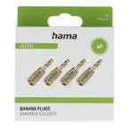 Banaanstekker | M | Hama | 4 stuks, Verzenden, Nieuw