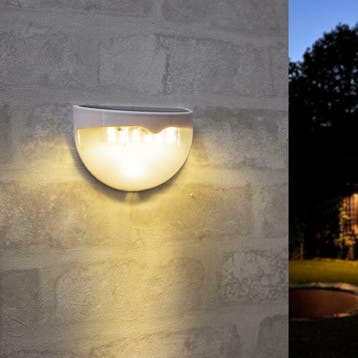 Solarr wandlamp voor buiten - Druppel - Warm wit licht, Zonne-energie, Kunststof, Verzenden, Wandlamp