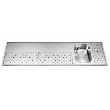 RVS / Inox spoeltapblad ST-BB230-1, Ophalen of Verzenden
