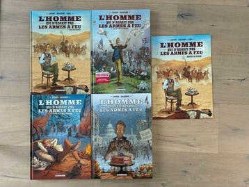 Lhomme qui naimait pas les armes à feu T1 à T4 + dossier, Boeken, Nieuw