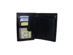 leren heren portemonnee portrait model Dutch Design, Sieraden, Tassen en Uiterlijk, Portemonnees, Verzenden, Nieuw