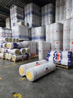 Glaswol rollen 5 en 12,5 cm dik b-keus. Nergens goedkoper !!, Ophalen, Nieuw, Glaswol, Dakisolatie