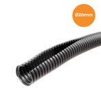 Ribbelbuis Zwart Met Inkeping | P/M, 20mm, Ophalen of Verzenden, Nieuw