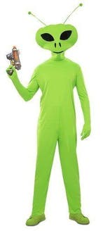 Alien kostuum groen (M/L), Verzenden, Nieuw, Feestartikel