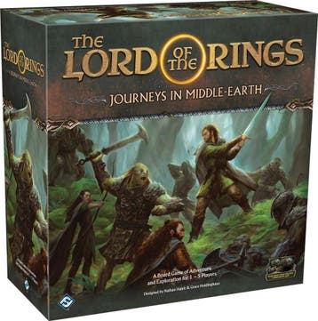The Lord of the Rings: Journeys in Middle-Earth Bordspel *En, Ophalen of Verzenden, Nieuw