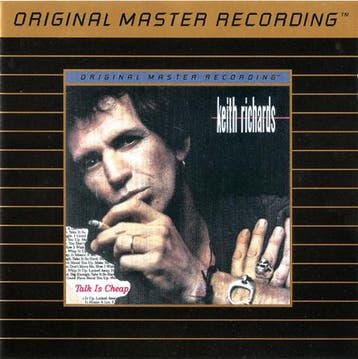 gold disc - Keith Richards - Talk Is Cheap (Ultradisc), Verzenden, Zo goed als nieuw