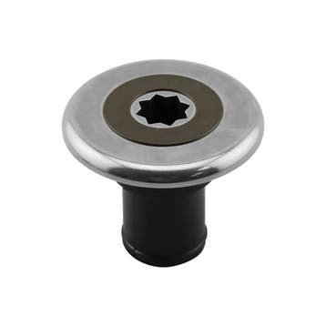 Nuova Rade Dekvuldop RVS 38 mm Lierhendel Slot voor Vuilwate, Ophalen of Verzenden, Nieuw