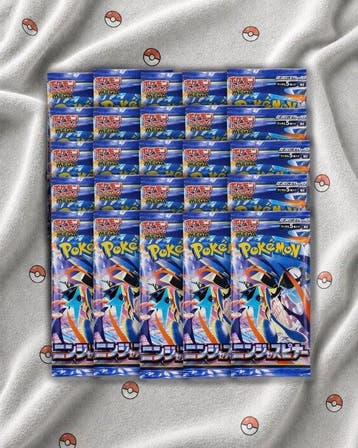 Pokémon - 25 Booster pack - Pokémon TCG MEGA - Ninja Spinner, Nieuw