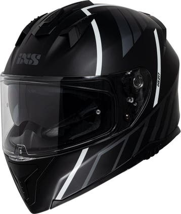 IXSiXS2172.0MatZwartWitIntegraalhelm, Motoren, Nieuw met kaartje, Overige merken, Heren, Verzenden