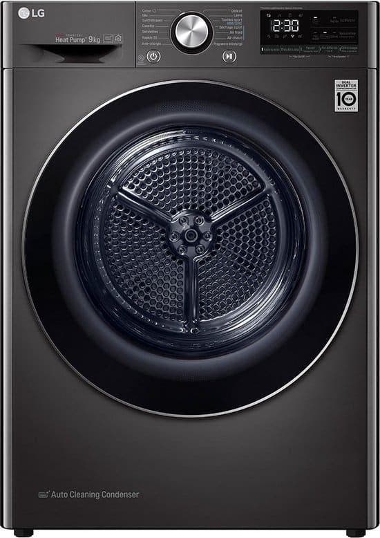 LG RH9V92BS Warmtepomp droger Frans Display, Witgoed en Apparatuur, Wasdrogers, Verzenden