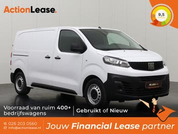 Fiat Scudo Lang Wit occasion, Auto's, Automaat, Zwart, Wit, Elektrisch
