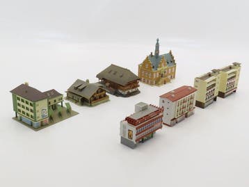 Kibri, Vollmer N - 37150/47724 - Modeltreingebouwen (8) - 4, Nieuw