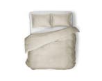 PRIMAVIERA DELUXE Egyptisch katoen uni Zand - 140 x 200/260, Nieuw