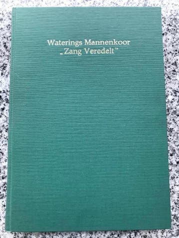 Waterings Mannenkoor ‘Zang Veredelt’- Wateringen, Boeken, Verzenden, Jac. Dijkshoorn, 20e eeuw of later, Gelezen