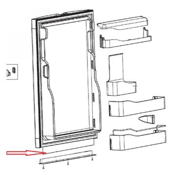 Dometic RM7851L Decoratieplaat Zilver 2,0x500x868, Ophalen of Verzenden, Nieuw