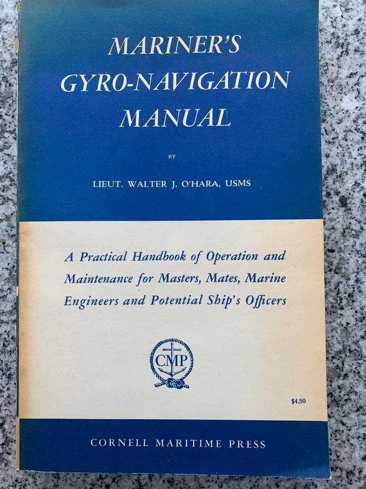 Mariner’s gyro-navigation manual, Boeken, Vervoer en Transport, Boot, Gelezen, Verzenden